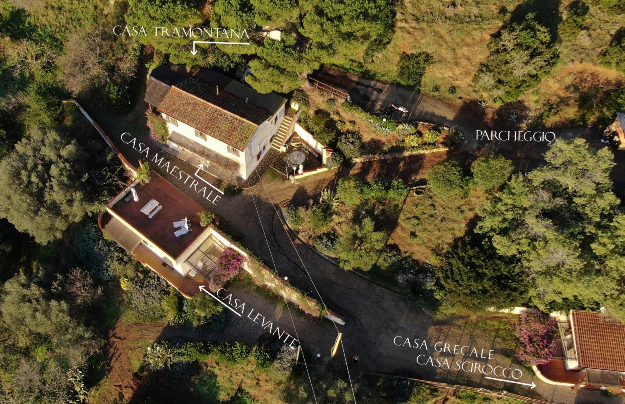 Апартаменты Aria Di Collina - Isola D'Elba Порт-Аццурро Экстерьер фото